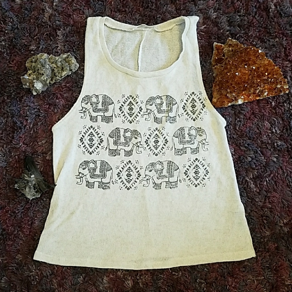 Elephant tank top